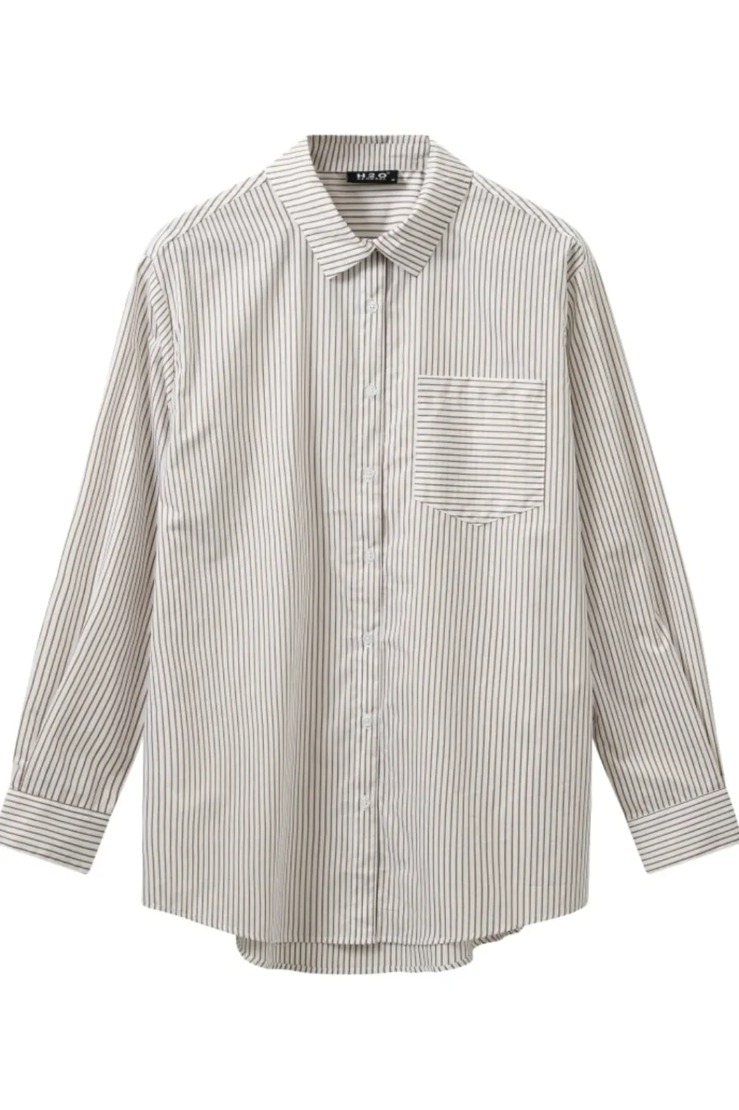 Online H2O Rønne Essential Pajamas Shirt L/S 101018-2 7043