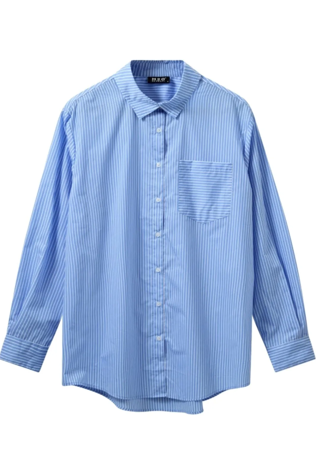 H2O Rønne Essential Pajamas Shirt L/S 101018-2 7044