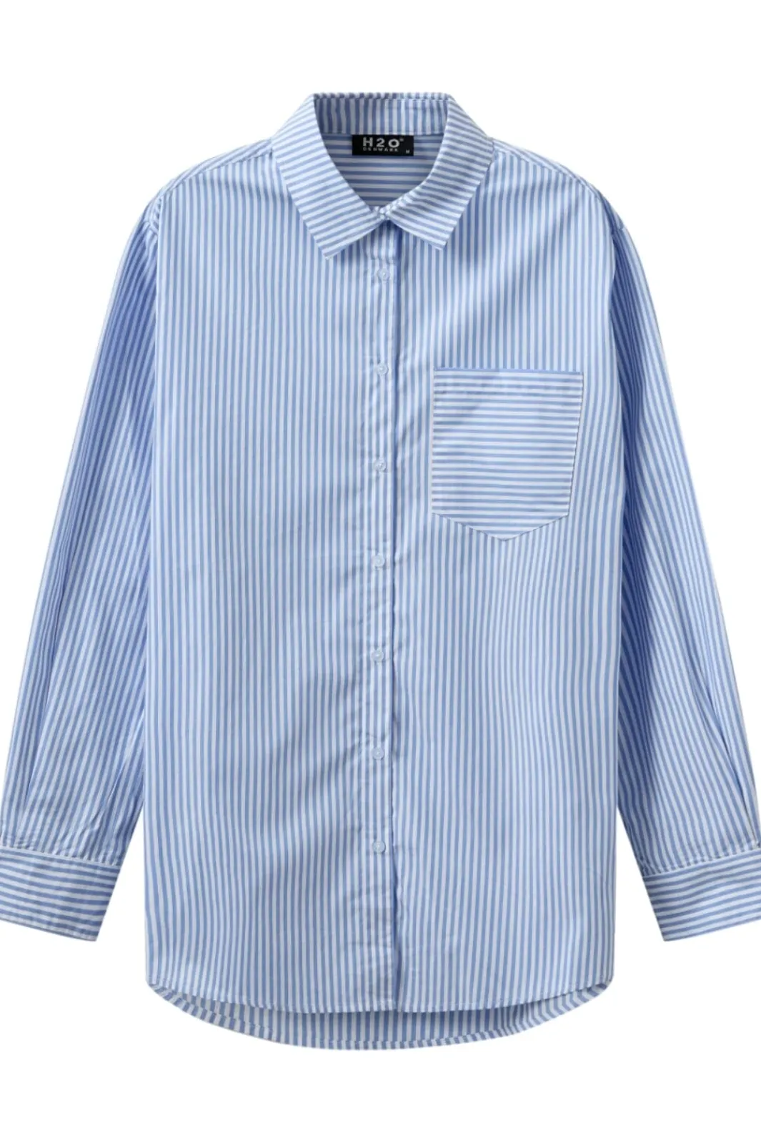 Online H2O Rønne Essential Pajamas Shirt L/S 101018 7760
