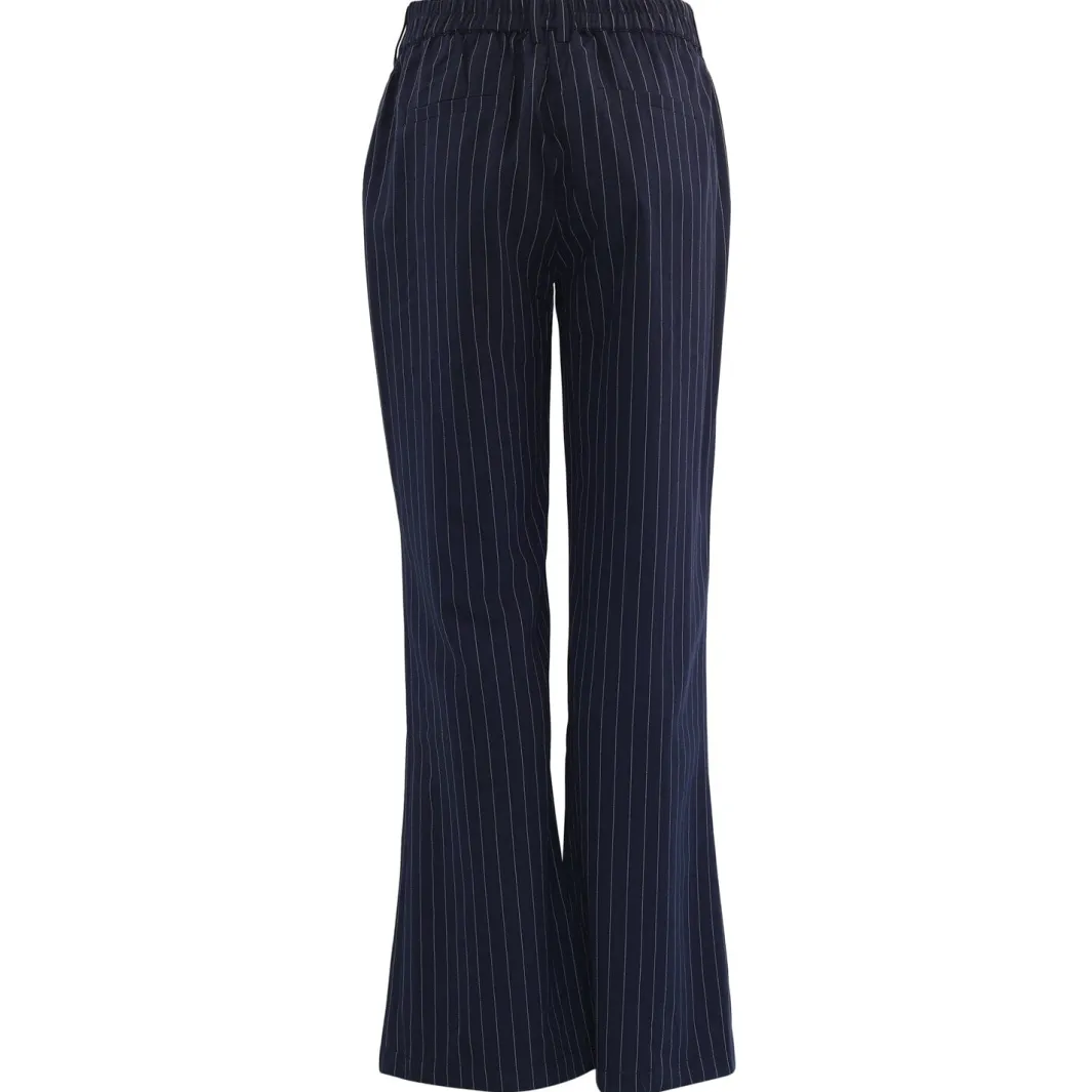 Discount Continue Roberta Pinstripe 15006 Navy Blue Stripe
