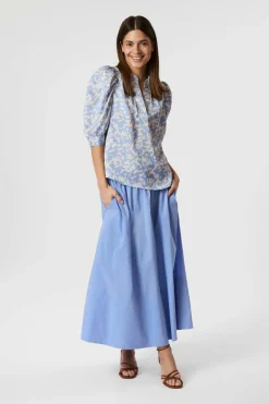 Sale Neo Noir Roella Graphic Fade Blouse 165274 145