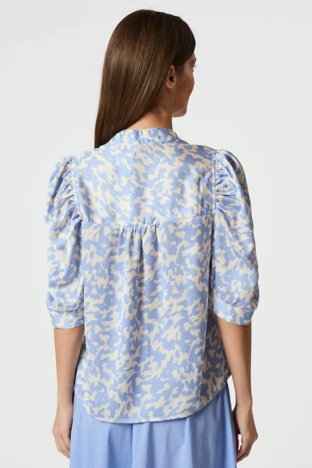 Sale Neo Noir Roella Graphic Fade Blouse 165274 145