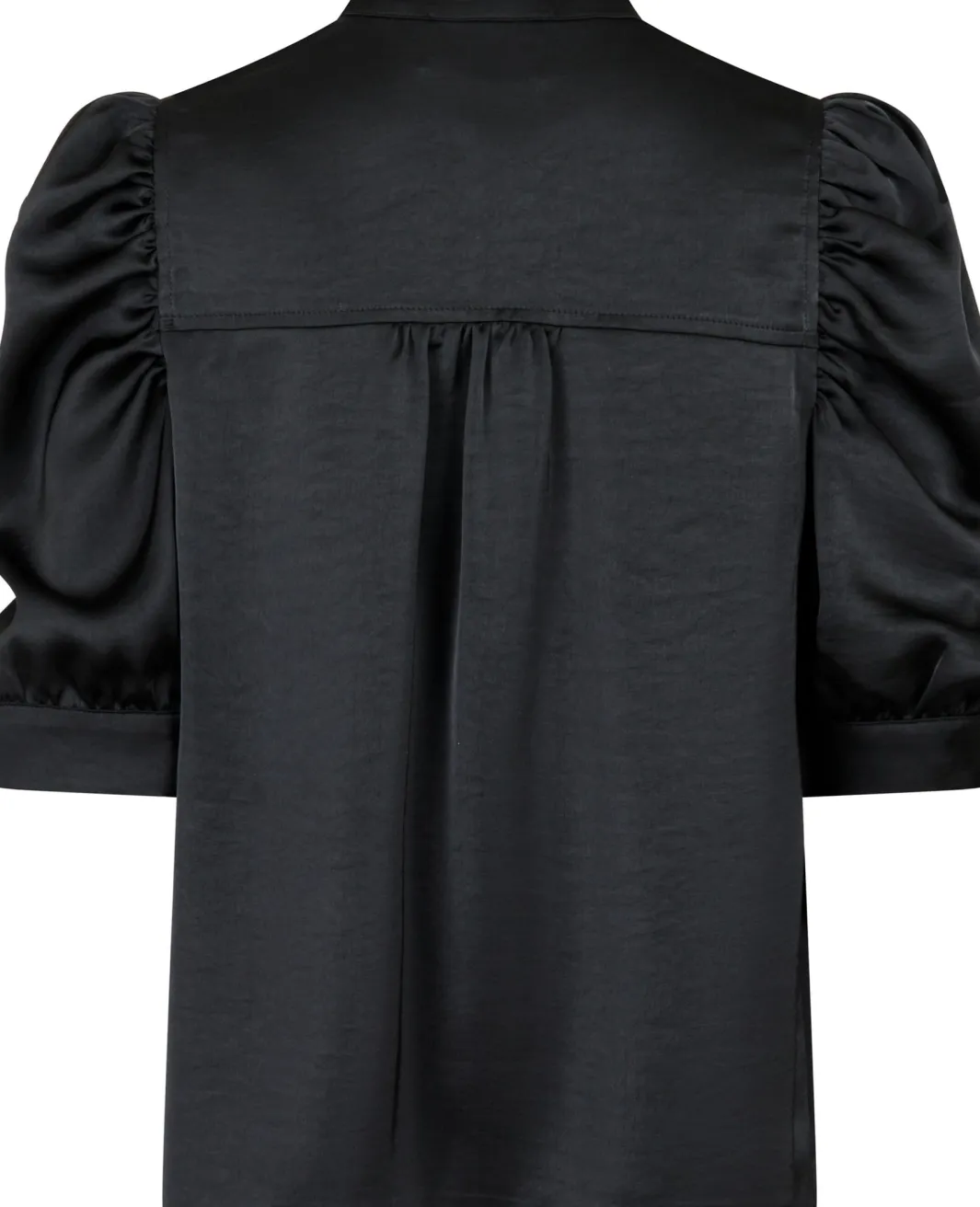 Hot Neo Noir Roella Heavy Sateen Blouse Black