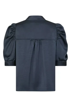 Hot Neo Noir Roella Heavy Sateen Blouse 162590 678