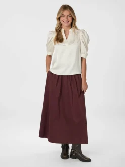 Outlet Neo Noir Roella Heavy Sateen Blouse 162590 621