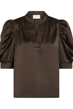 Best Neo Noir Roella Heavy Sateen Blouse 162590 676