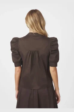 Outlet Neo Noir Roella Poplin Blouse 164283 584