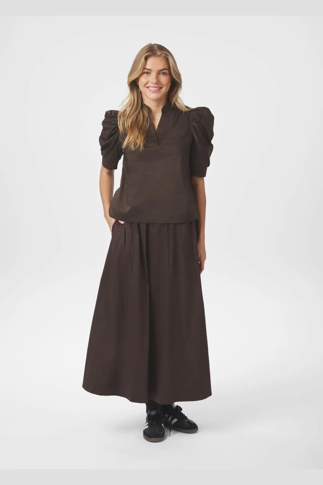 Outlet Neo Noir Roella Poplin Blouse 164283 584