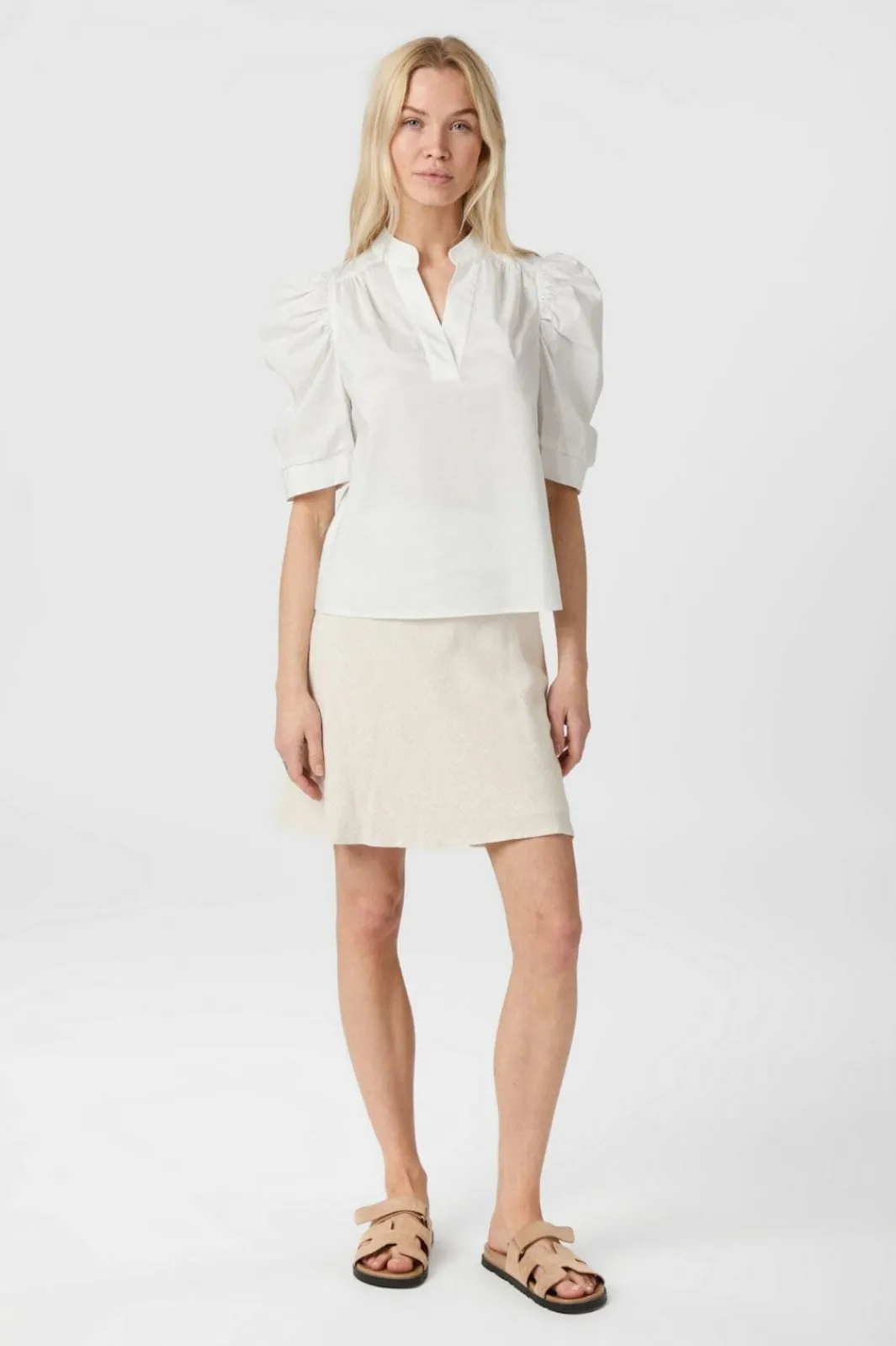 Clearance Neo Noir Roella Poplin Blouse 164283 120