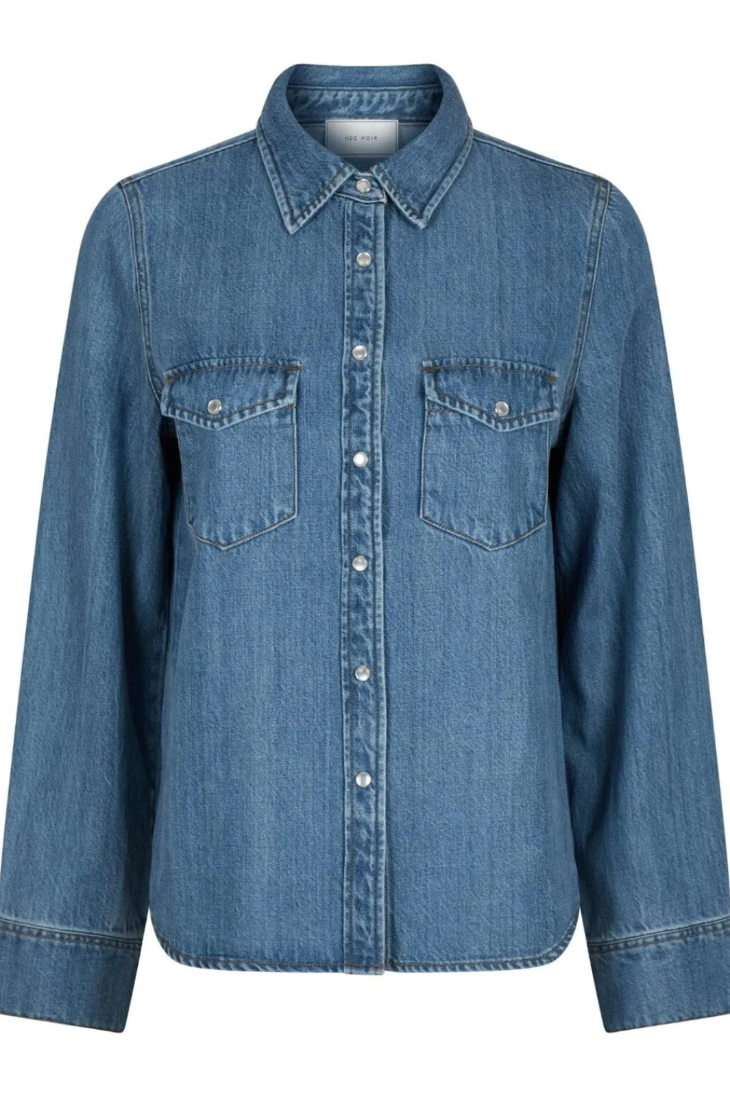 Sale Neo Noir Roger Denim Shirt 162889 843