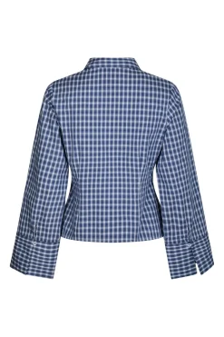 New Neo Noir Rosa Check Shirt 165895 534