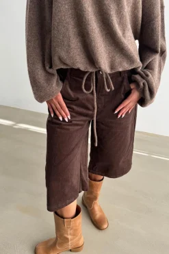 Discount Continue Rosa Jordy Shorts 15090 Brown