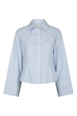 Online Neo Noir Rosa Light Check Shirt 167942 145