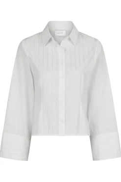 Sale Neo Noir Rosa Solid Shirt White