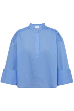 Sale Gossia Roselillego Blouse G2742 Blue Striped