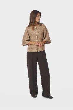 New Neo Noir Rosella Boucle Mini Jacket 166488 214