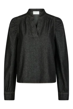 Sale Neo Noir Rosslyn Denim Blouse 164285 534