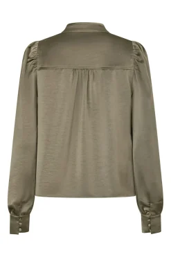 Neo Noir Rosslyn Heavy Sateen Blouse 163769 255