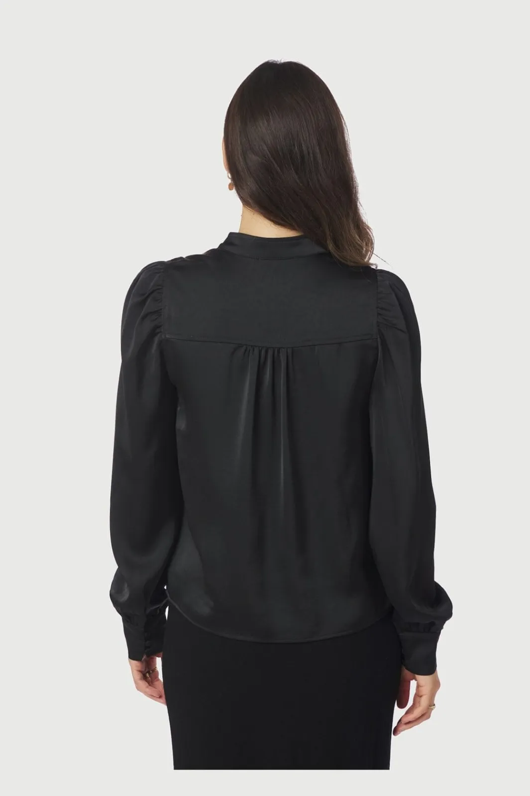 Discount Neo Noir Rosslyn Heavy Sateen Blouse 163769 100