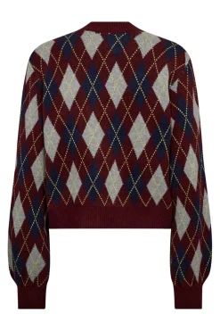 Hot Co´Couture Rowcc Check Cardigan 32212 87
