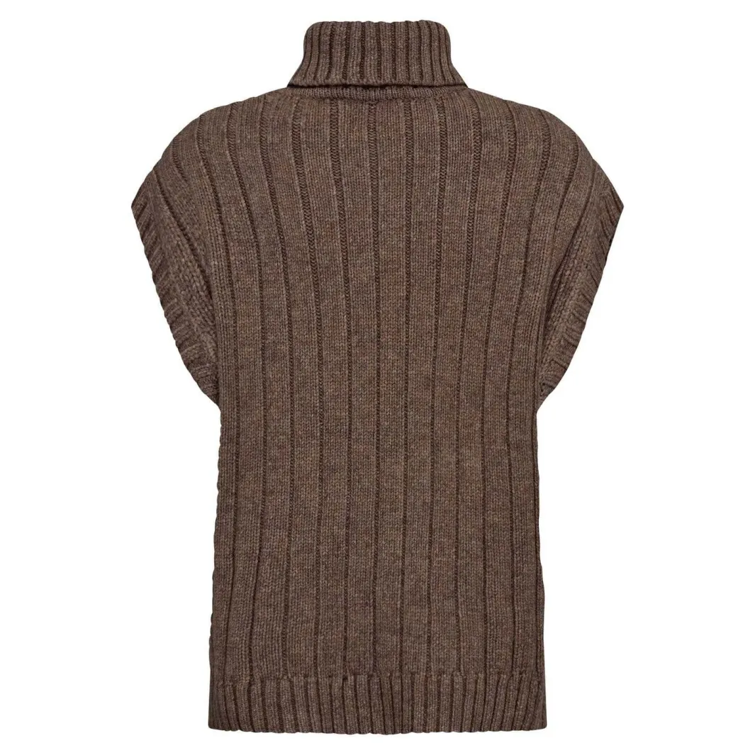 Clearance Co´Couture Rowcc Oversize Cable Knit Vest 32222 154