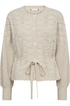 New Co´Couture Rowcc Pointelle Tie Cardigan 32241 4021