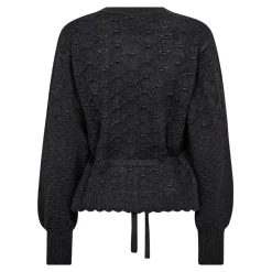 Online Co´Couture Rowcc Pointelle Tie Cardigan 32241 140