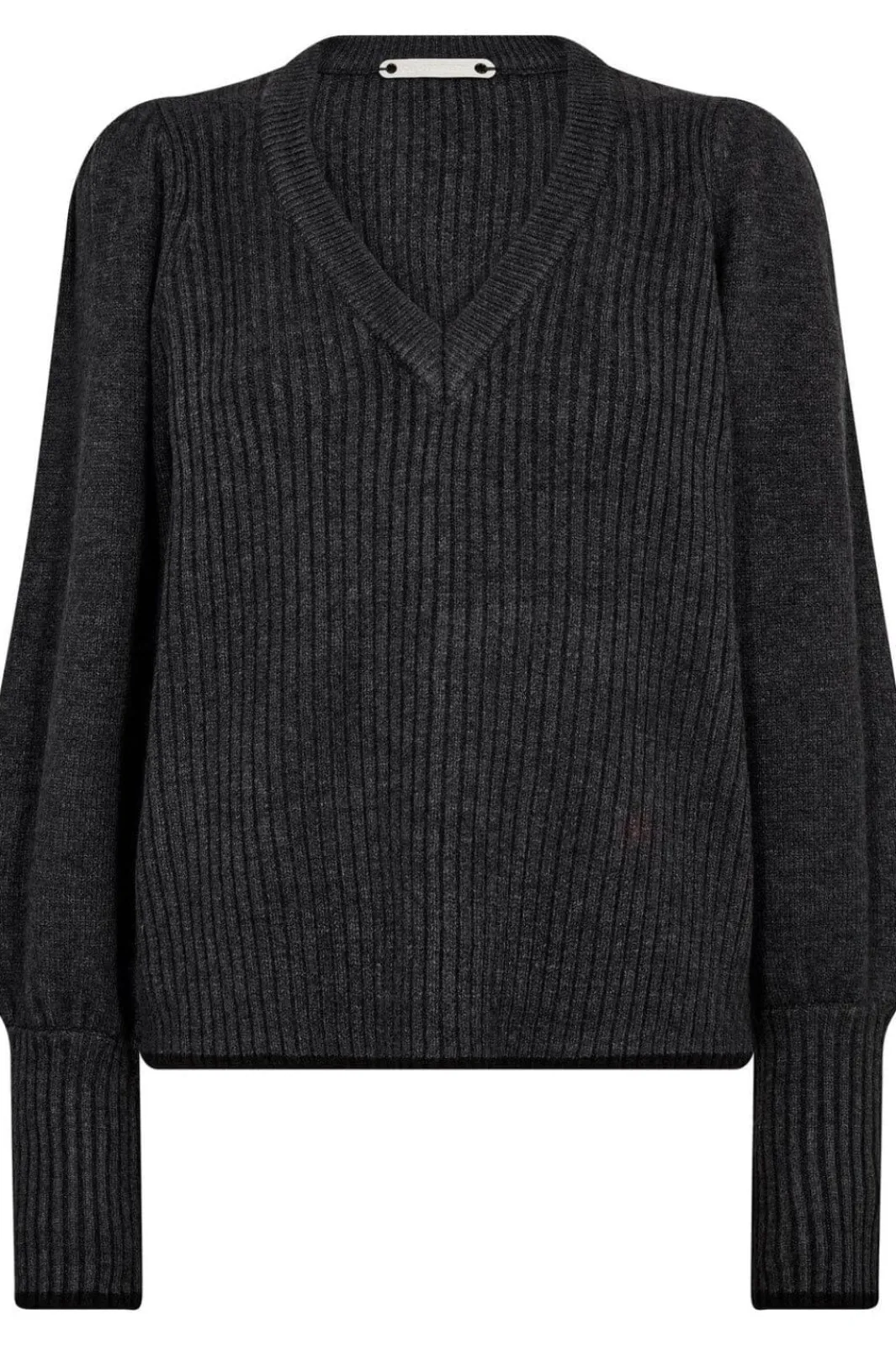 Discount Co´Couture Rowcc Puff Rib V-Knit 32227 140