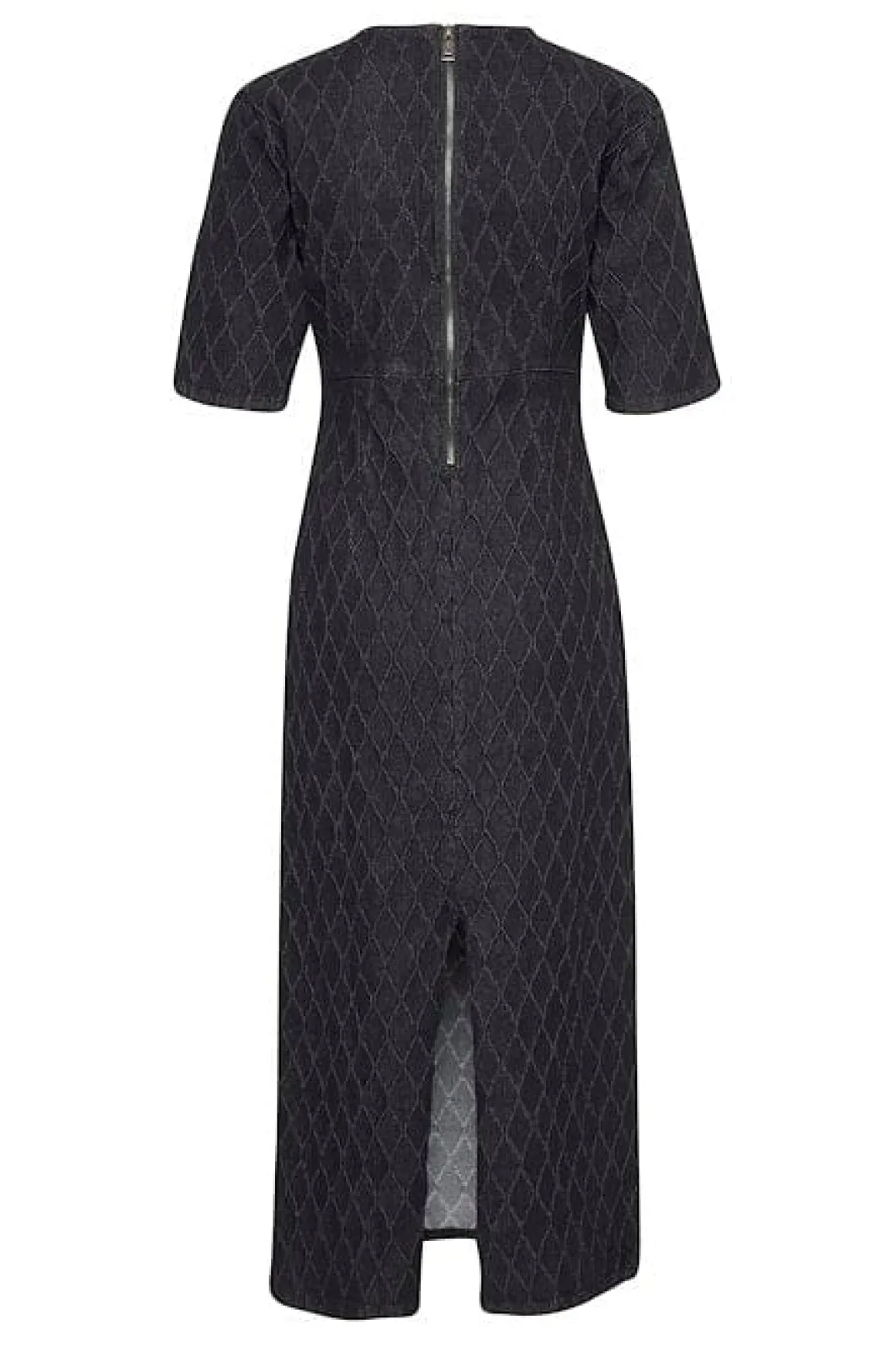 Outlet Gestuz Rozeringz Ss Long Dress 100642 Dark Black Wash