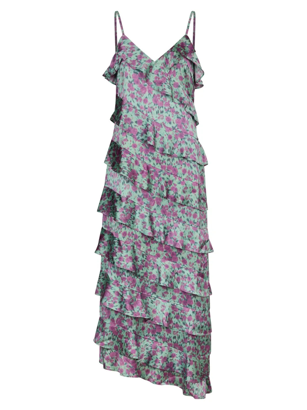 New Valentin Studio Ruffle Wild Garden Dress 165477 146