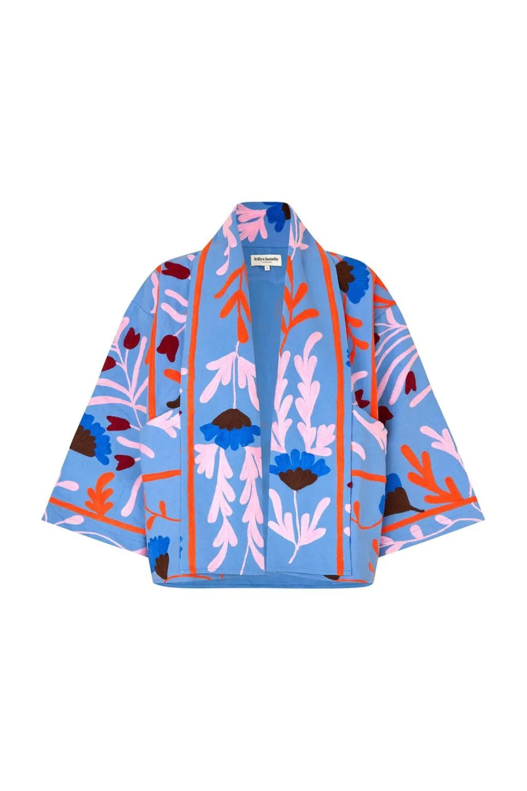 Hot Lollys Laundry Rumill Jacket Ls26199-6027 20 Blue