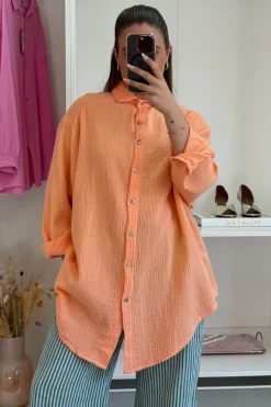 New A-bee Runa Shirt Orange