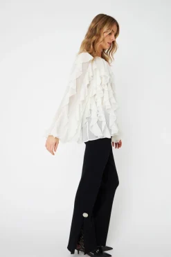 New Cras Rya Blouse C524 1009 Ivory