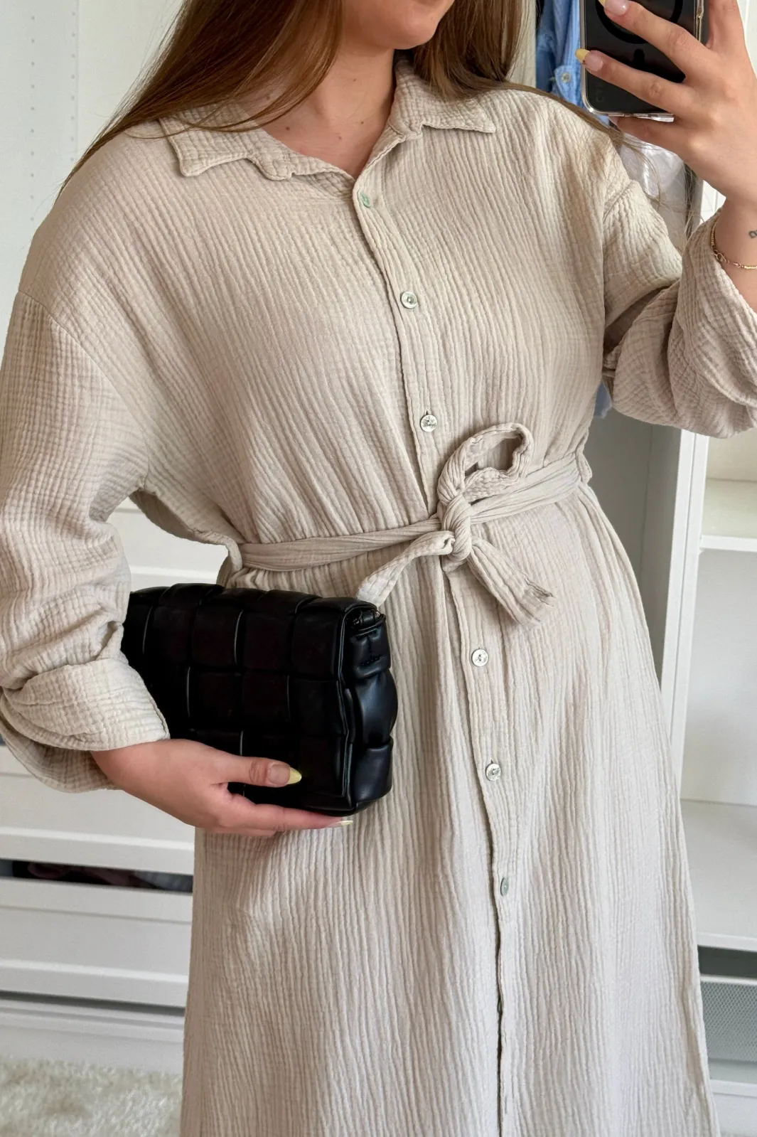 Online A-bee Sabina Dress Beige