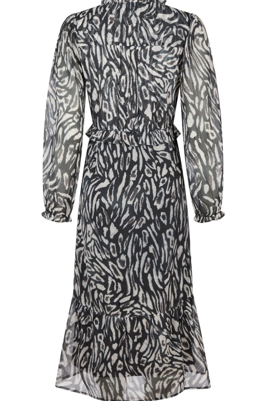 Online Neo Noir Saia Abstract Leo Dress 164414 Black