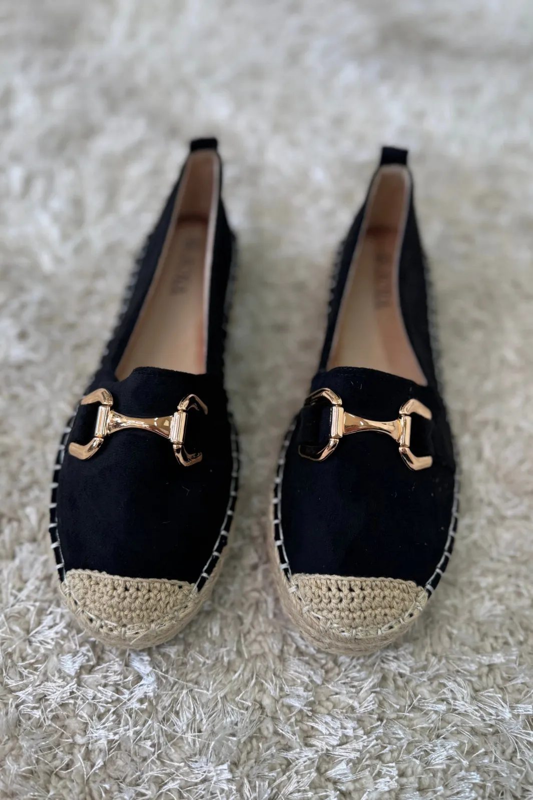 New Bloom Sakura Espadrilles Black