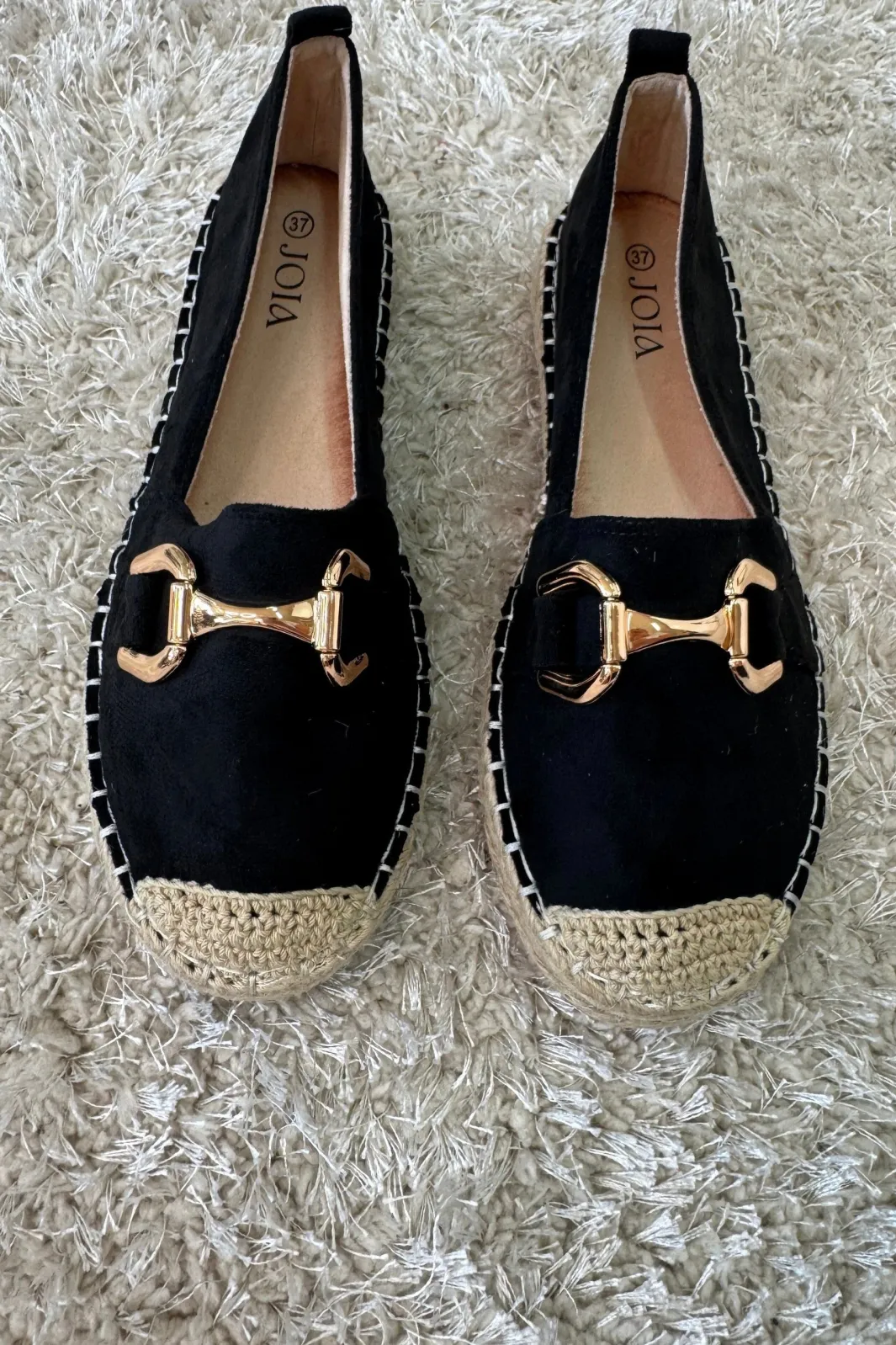 New Bloom Sakura Espadrilles Black