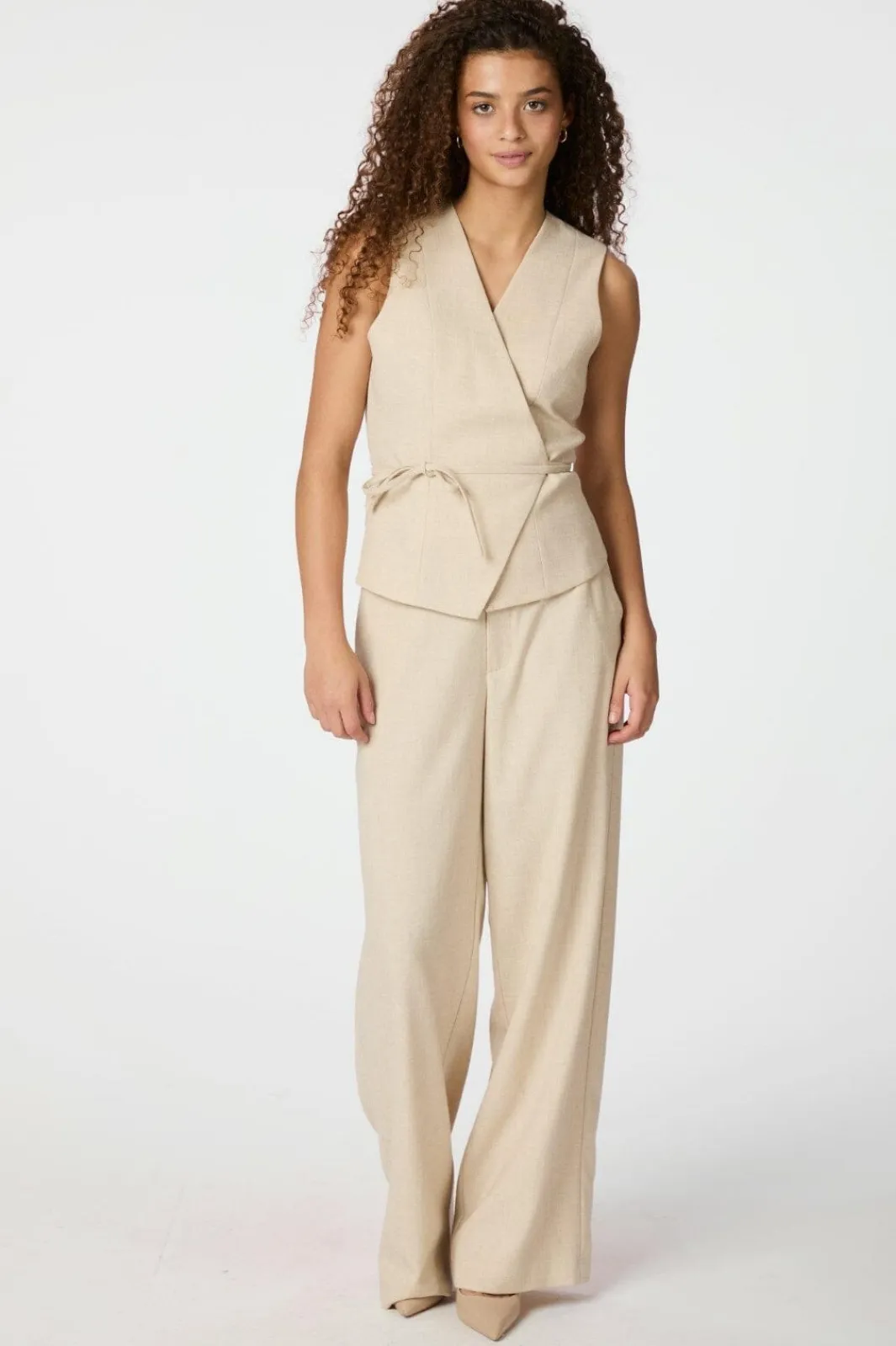Online Neo Noir Samara Melange Waistcoat 165293 976