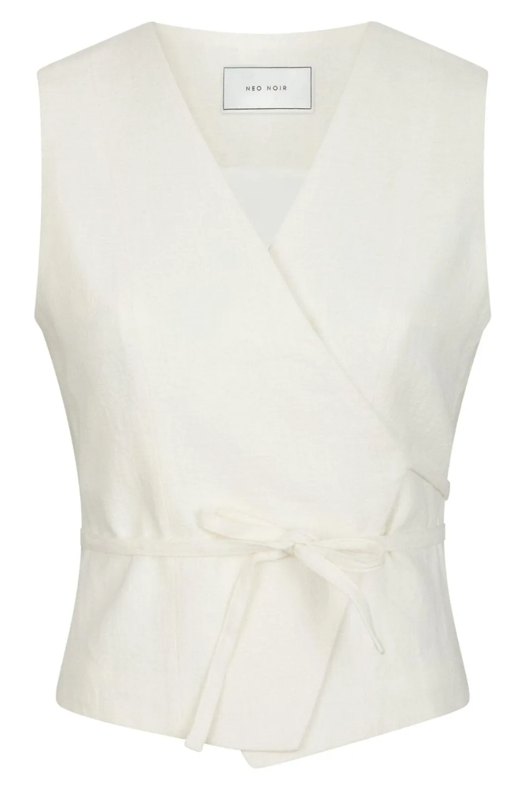 Clearance Neo Noir Samara Ramie Waistcoat 165105 121