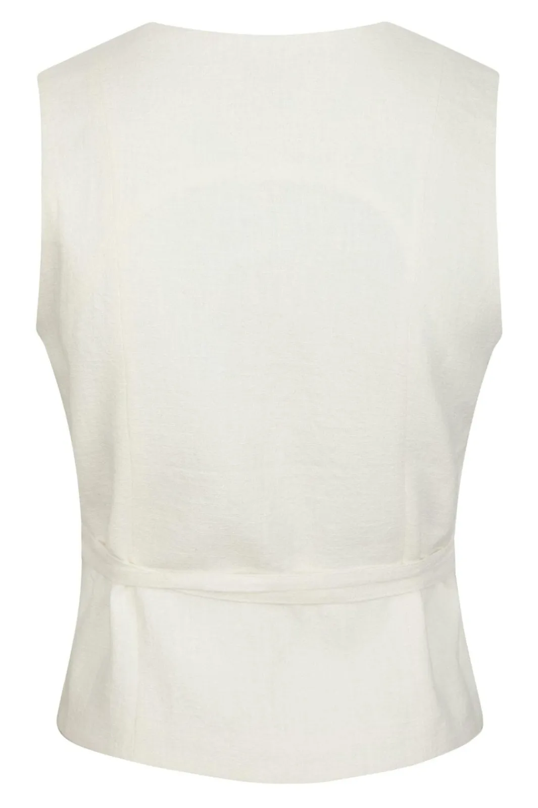 Clearance Neo Noir Samara Ramie Waistcoat 165105 121