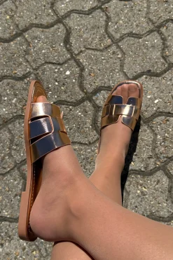 New Bloom Samira Sandal Champagne