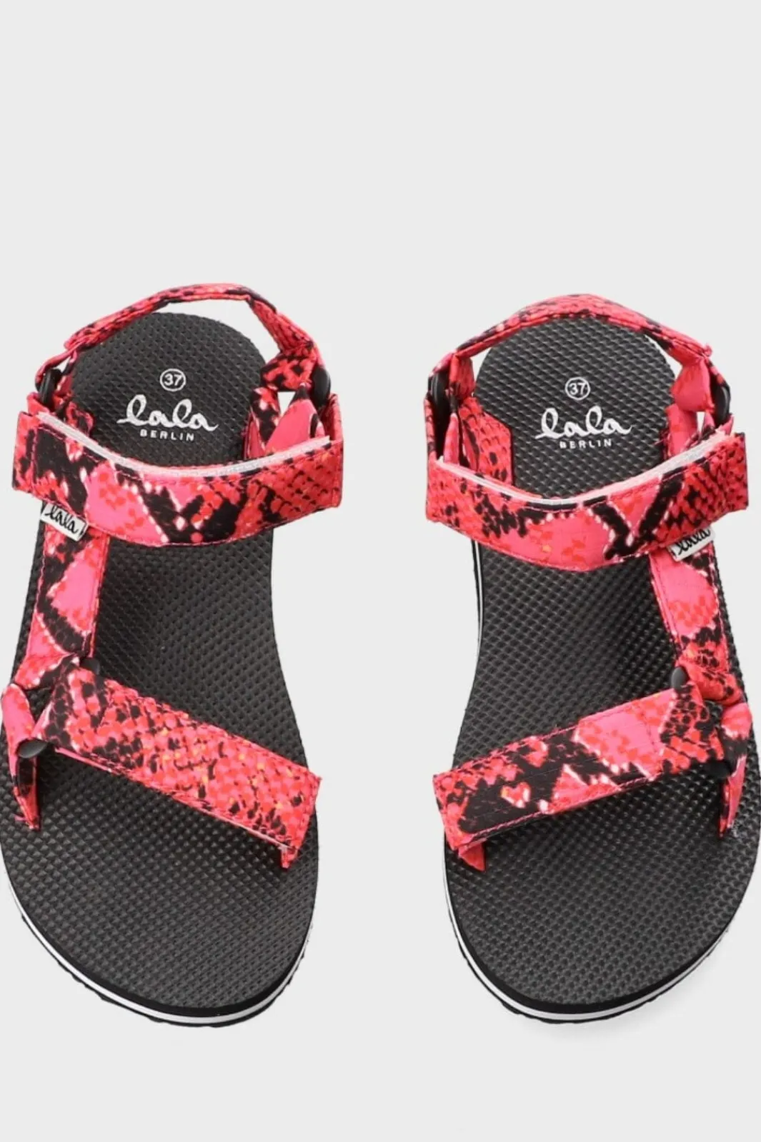 Best Lala Berlin Sandal Sona 10010319 Swoosh Hot Pink