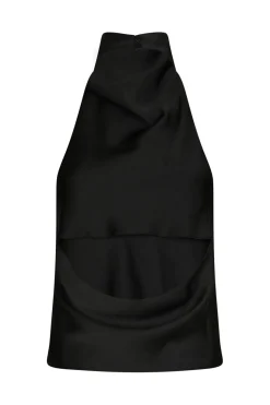 Clearance Neo Noir Sania Heavy Satin Top 167109 100