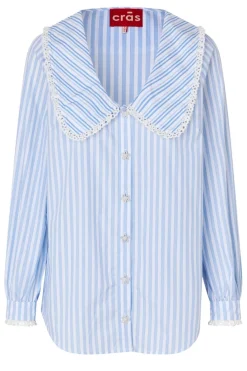 Outlet Cras Sarah Shirt 7021 7021 Blue Stripe