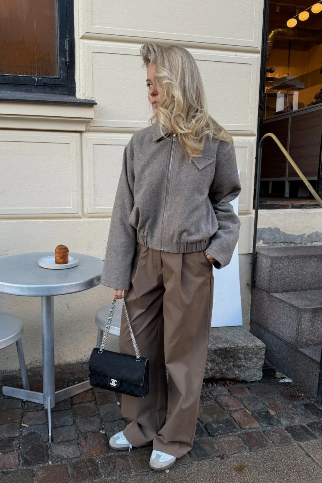 Best BYIC Sarahic Short Jacket A23725 Brown Melange