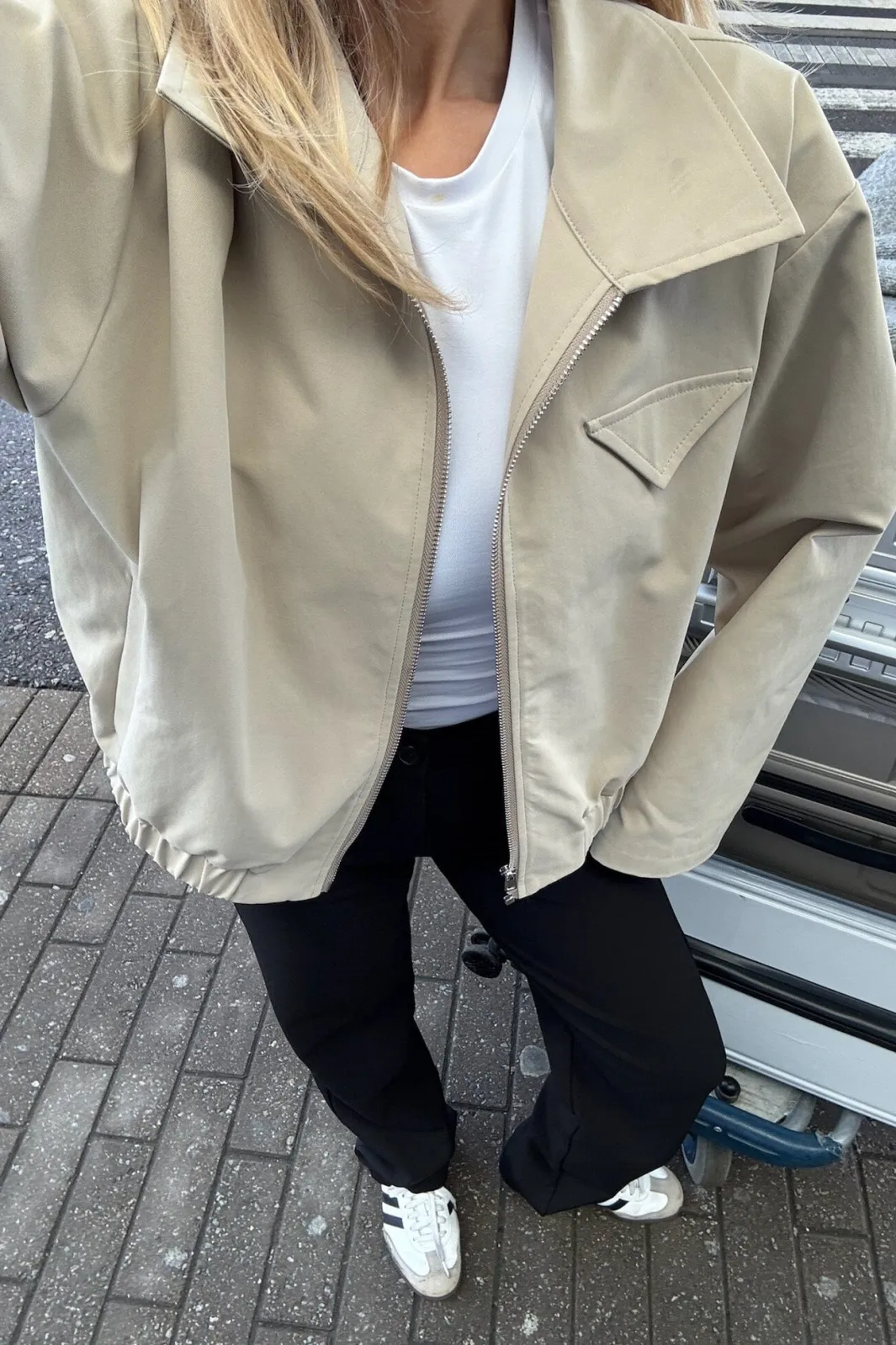 New BYIC Sarahic Short Jacket A23725 Beige