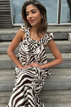 Best Continue Sasha Dress 14910 Zebra