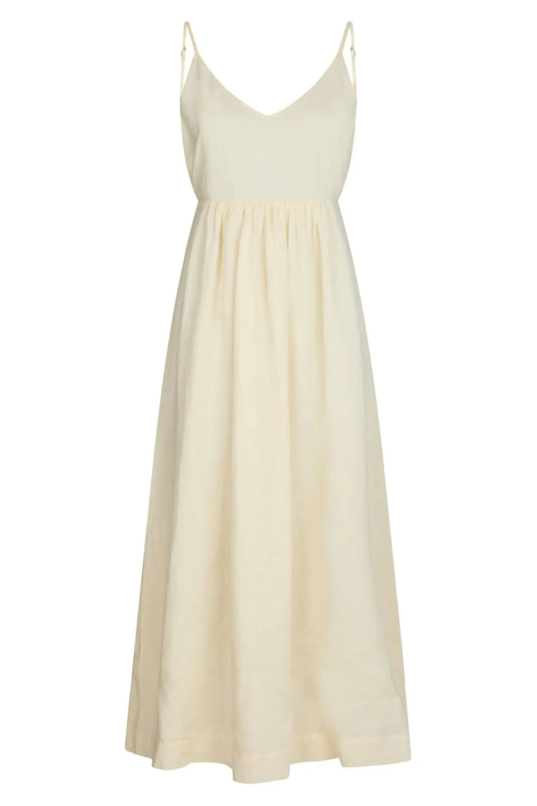 Sale Neo Noir Savani Long Linen Dress 165480 191