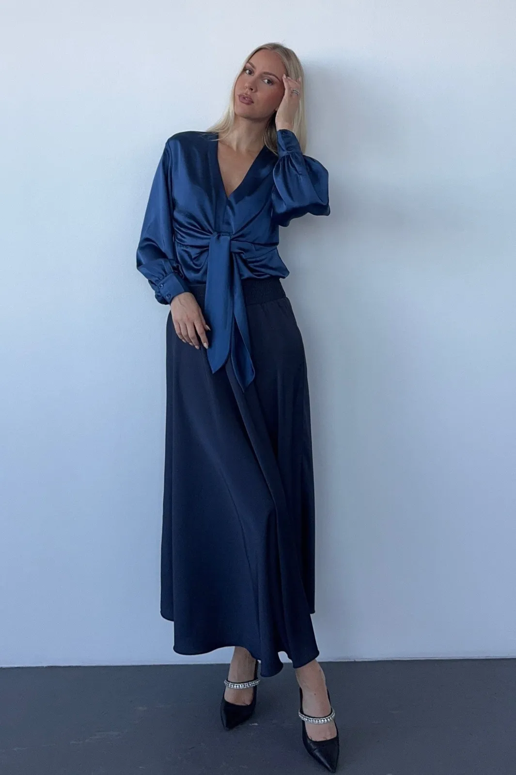 Karmamia Savannah Skirt Midnight Blue