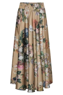Outlet Karmamia Savannah Skirt 2168 Taupe Bloom